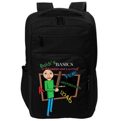 Vintage Baldi's Basics Logo Impact Tech Backpack