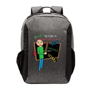 Vintage Baldi's Basics Logo Vector Backpack