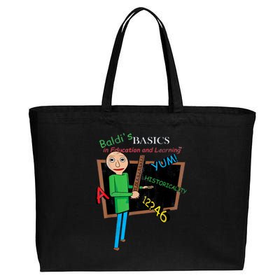 Vintage Baldi's Basics Logo Cotton Canvas Jumbo Tote