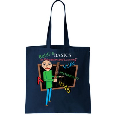 Vintage Baldi's Basics Logo Tote Bag