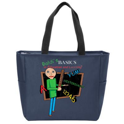 Vintage Baldi's Basics Logo Zip Tote Bag