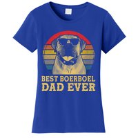 Vintage Best Boerboel Dad Ever Dog Lovers Gift Women's T-Shirt