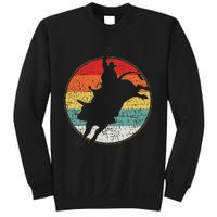 Vintage Bucking Bull Riding Rodeo Rider Western Country Sweatshirt