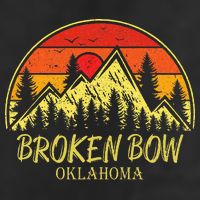 Vintage Broken Bow Oklahoma Ok Mountains Hiking Souvenir Hat