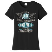 Vintage Birthday Born In 1948 Built In The 40s Women's T-Shirt