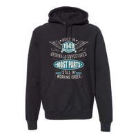 Vintage Birthday Born In 1949 Built In The 40s Premium Hoodie