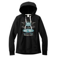 Vintage Birthday Born In 1957 Built In The 50s Women's Fleece Hoodie