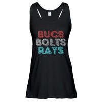 Vintage Bucs Bolts Rays Ladies Essential Flowy Tank