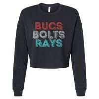 Vintage Bucs Bolts Rays Cropped Pullover Crew