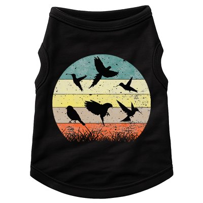 Vintage Birding Bird Watching Bird Watcher Bird Doggie Tank
