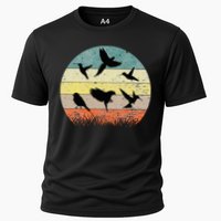 Vintage Birding Bird Watching Bird Watcher Bird Performance Shirt