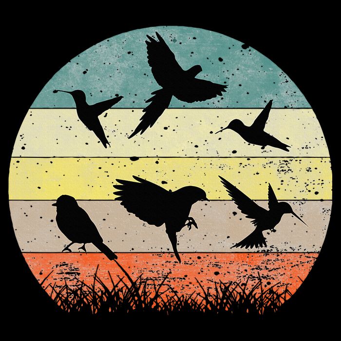 Vintage Birding Bird Watching Bird Watcher Bird Performance Shirt