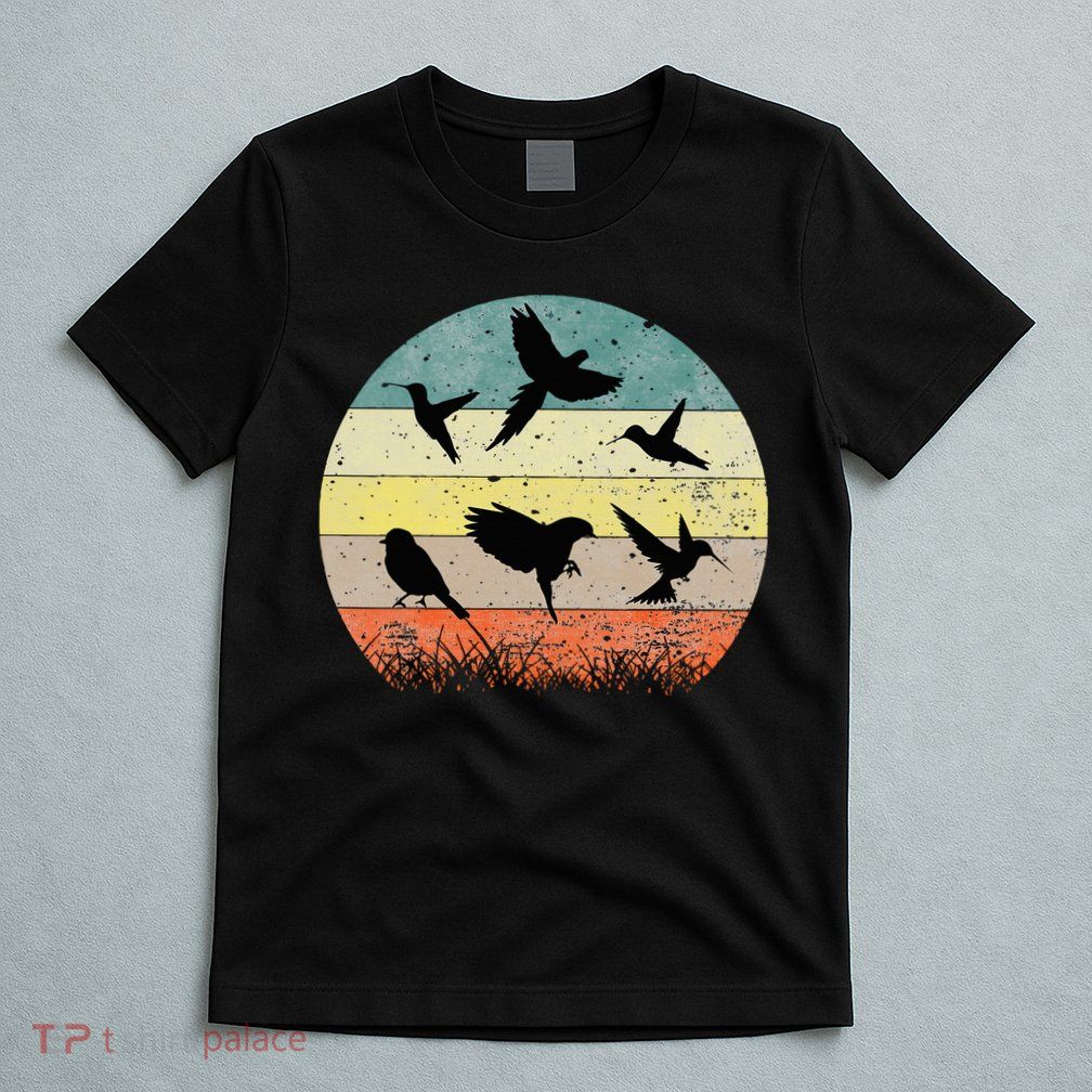 Vintage Birding Bird Watching Bird Watcher Bird T-Shirt