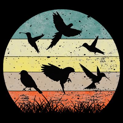 Vintage Birding Bird Watching Bird Watcher Bird T-Shirt