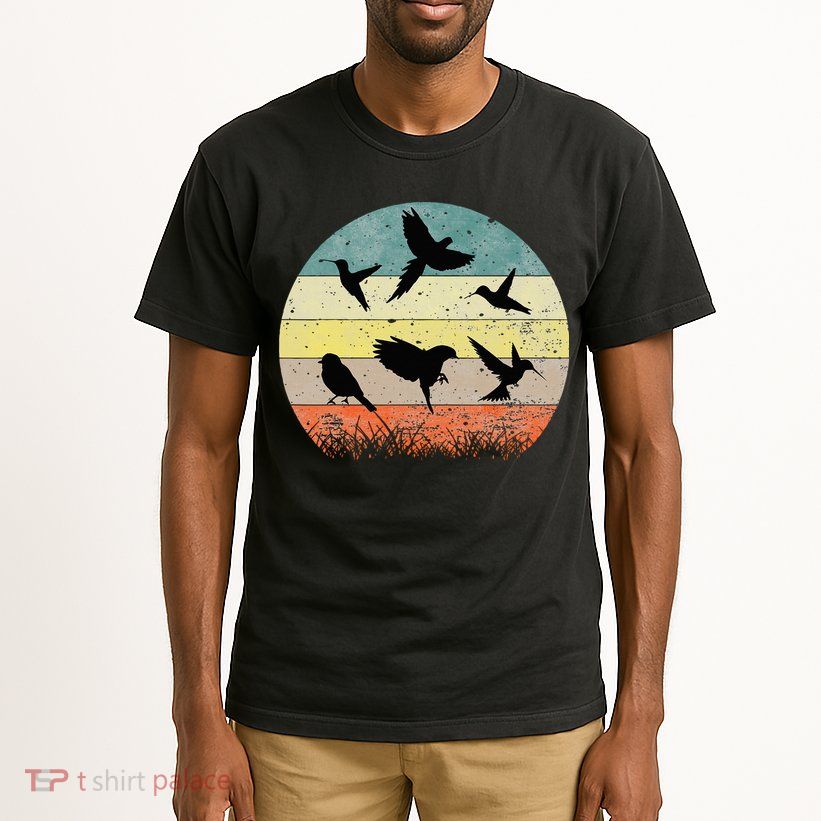Vintage Birding Bird Watching Bird Watcher Bird Tall T-Shirt