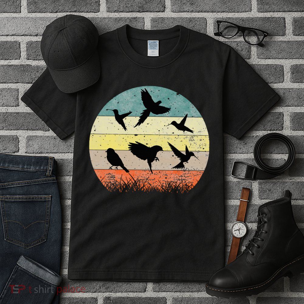 Vintage Birding Bird Watching Bird Watcher Bird Tall T-Shirt