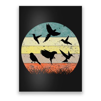 Vintage Birding Bird Watching Bird Watcher Bird Poster