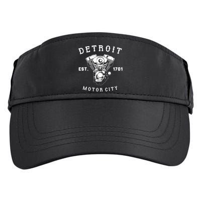 Vintage Big Block Detroit Motor City Michigan Car Enthusiast Cool Gift Adult Drive Performance Visor