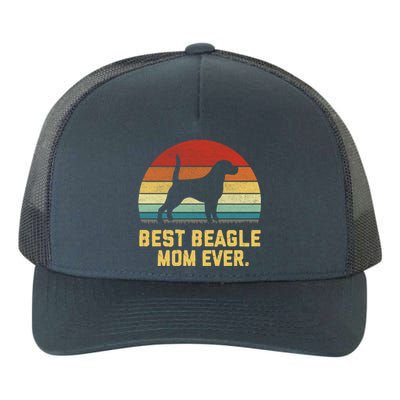 Vintage Best Beagle Mom Ever Gift Yupoong Adult 5-Panel Trucker Hat