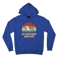 Vintage Best Bearded Dragon Mom Ever Gift Hoodie