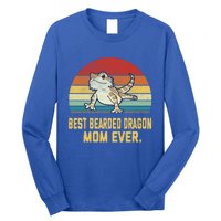 Vintage Best Bearded Dragon Mom Ever Gift Long Sleeve Shirt