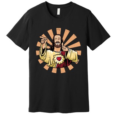 Vintage Buddy Christ Premium T-Shirt