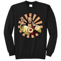 Vintage Buddy Christ Tall Sweatshirt