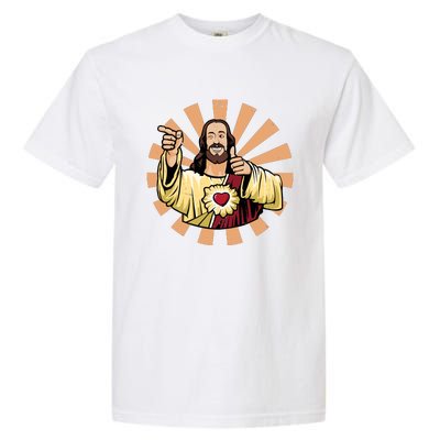 Vintage Buddy Christ Garment-Dyed Heavyweight T-Shirt