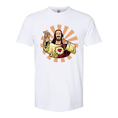 Vintage Buddy Christ Softstyle CVC T-Shirt