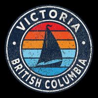 Victoria British Columbia Bc Cooling Performance Crew T-Shirt