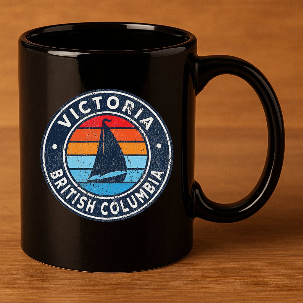 Victoria British Columbia Bc 11oz C Handle Ceramic Mug