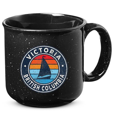 Victoria British Columbia Bc 15oz Campfire Ceramic Mug
