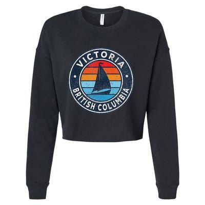 Victoria British Columbia Bc Cropped Pullover Crew
