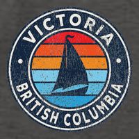 Victoria British Columbia Bc Vector Backpack