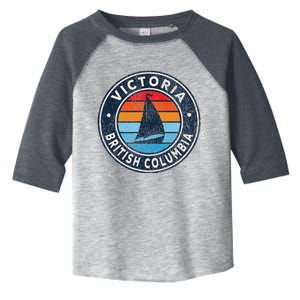 Victoria British Columbia Bc Toddler Fine Jersey T-Shirt