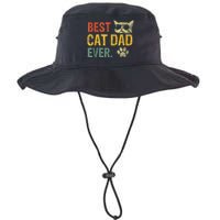 Vintage Best Cat Dad Ever Cat Daddy Gift shirt Legacy Cool Fit Booney Bucket Hat