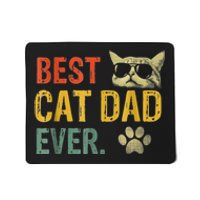 Vintage Best Cat Dad Ever Cat Daddy Gift shirt Mousepad