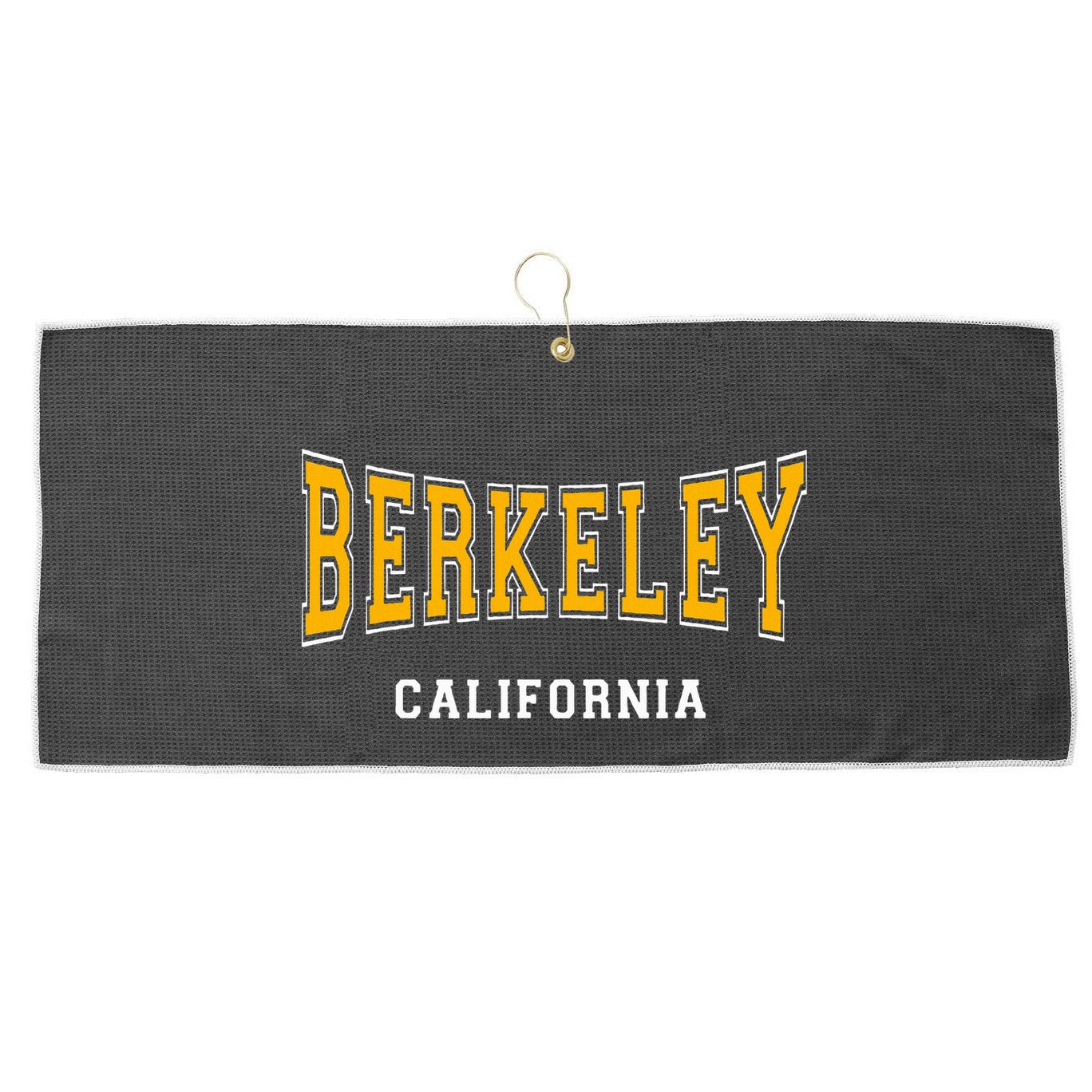 Vintage Berkeley California Ca Throwback Design Classic Large Microfiber Waffle Golf Towel