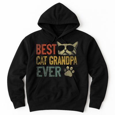 Vintage Best Cat Grandpa Ever TShirt Cat Grandpa Father's D TShirt Hoodie