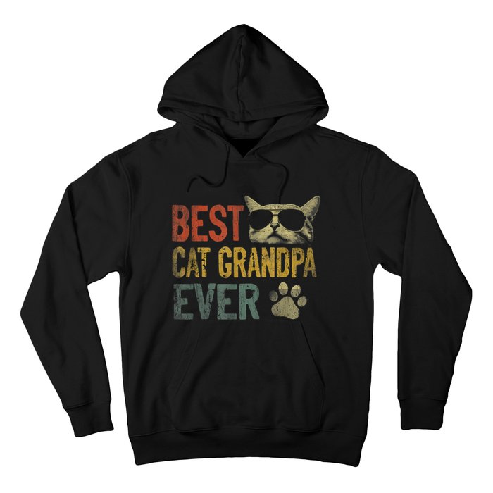 Vintage Best Cat Grandpa Ever TShirt Cat Grandpa Father's D TShirt Hoodie