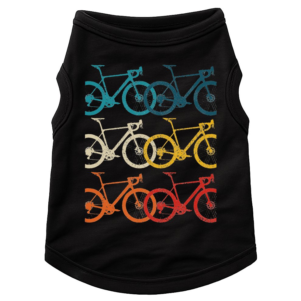 Vintage Bike Cycling Road Bike Road Bike Bicycle Cyclist Doggie Tank