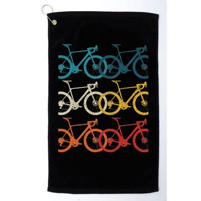 Vintage Bike Cycling Road Bike Road Bike Bicycle Cyclist Golf Towel