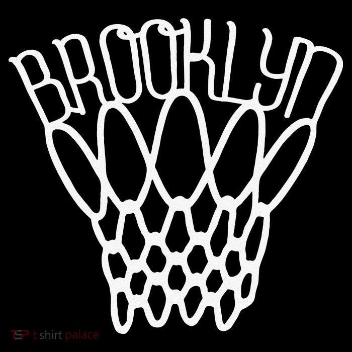 vintage Brooklyn city new york basketball net player T-Shirt