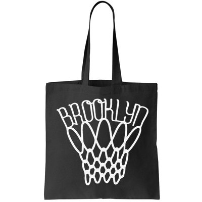 vintage Brooklyn city new york basketball net player Bag