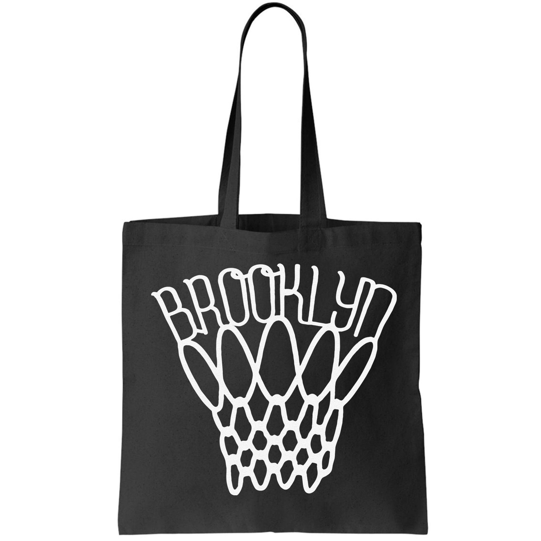 vintage Brooklyn city new york basketball net player Bag