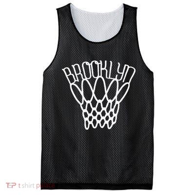 vintage Brooklyn city new york basketball net player Mesh Reversible Basketball Jersey Tank