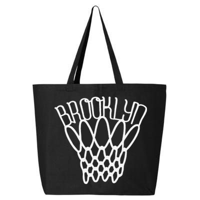 vintage Brooklyn city new york basketball net player 25L Jumbo Tote