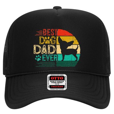 Vintage Best Chihuahua Ever Fathers Day For Dad Papa Trucker Hat
