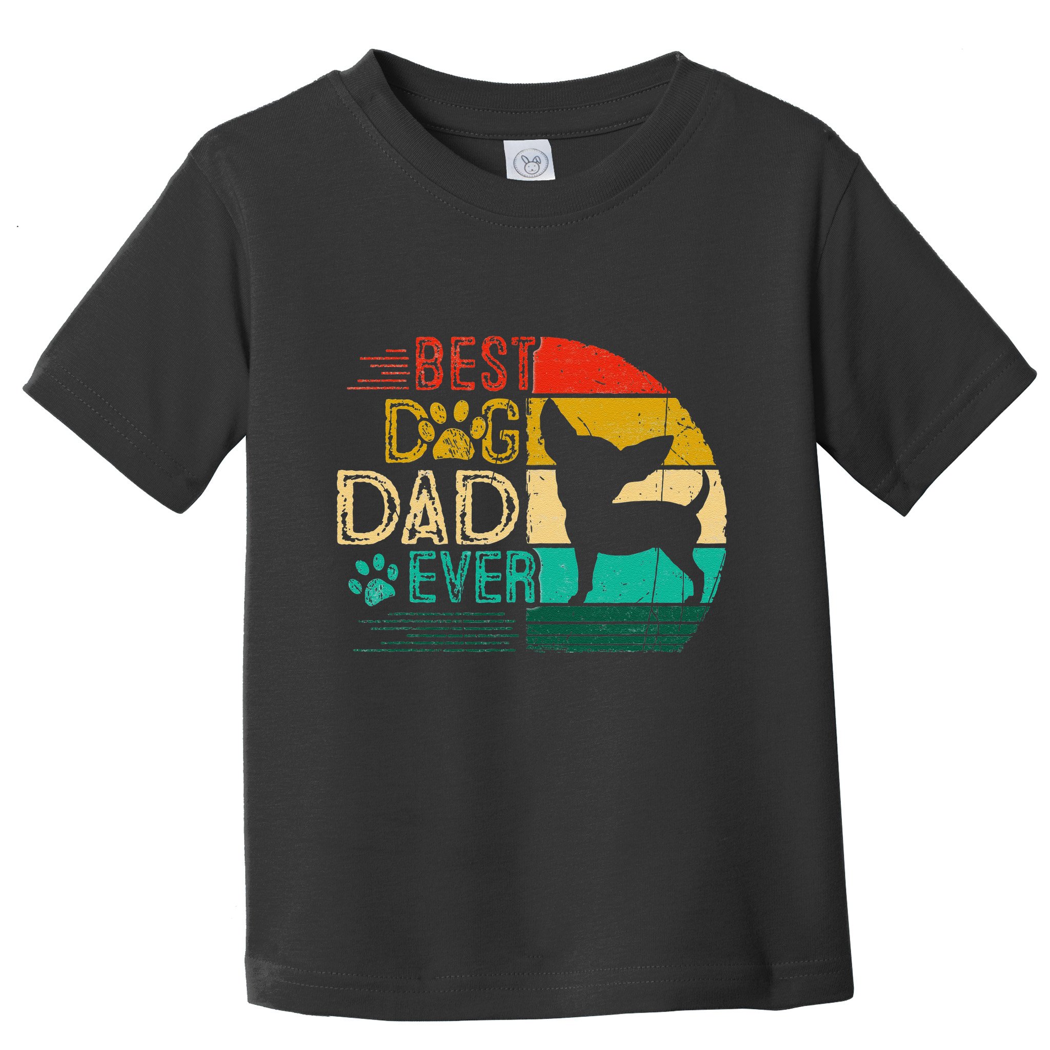 Vintage Best Chihuahua Ever Fathers Day For Dad Papa Toddler T-Shirt