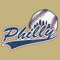 Vintage Baseball Classic P.H.I.L.Ly City Lover Gift T-Shirt